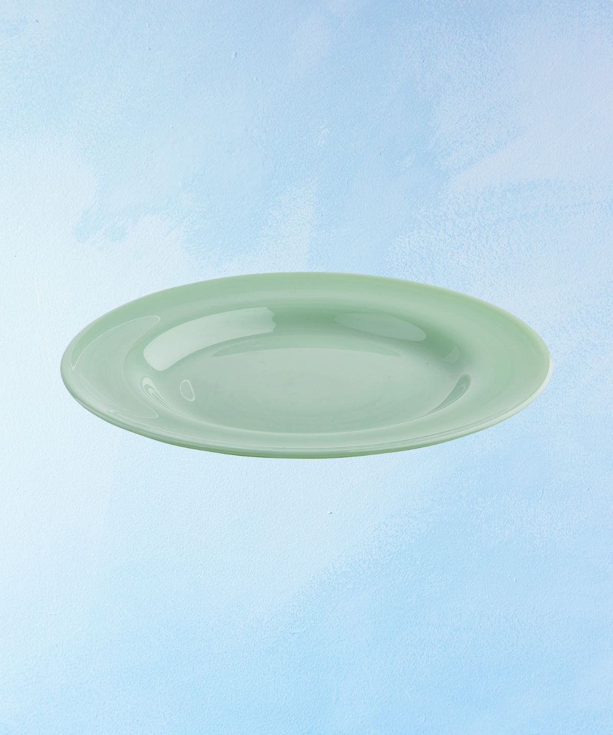 jadéite - assiette plate