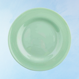 jadéite - assiette plate
