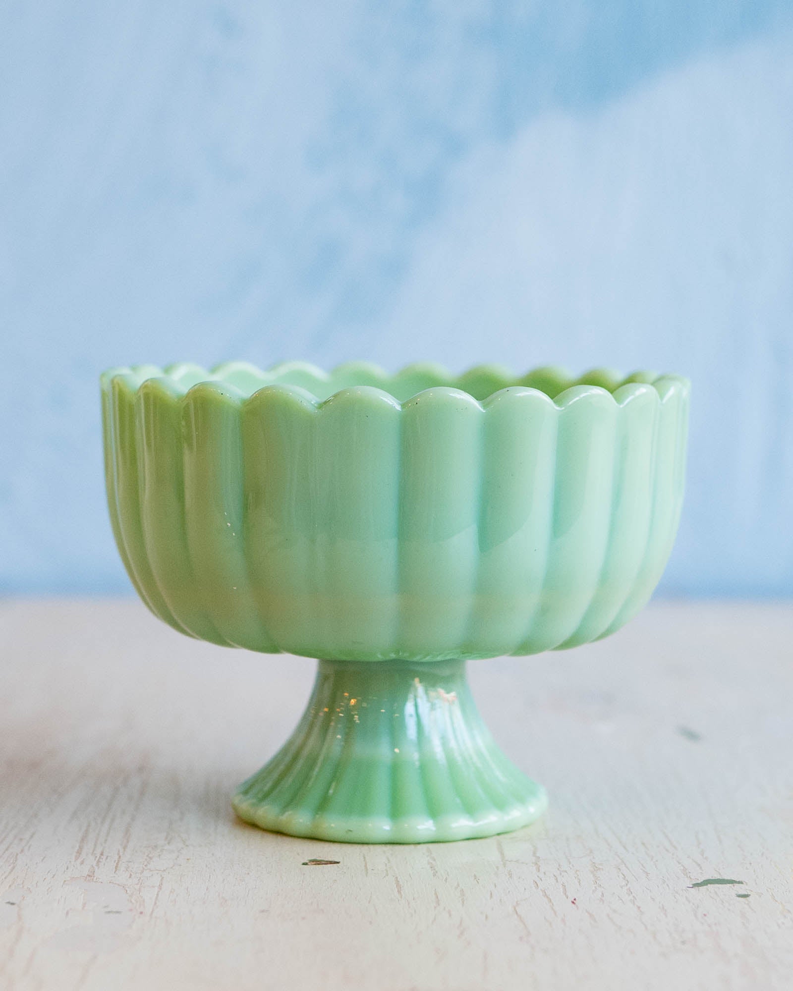 Jadeite sundae dish