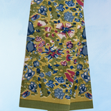 tea towel - jardin: green and blue