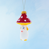 ornament - enchanted lady mushroom