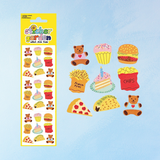 sticker sheet - i love junk food