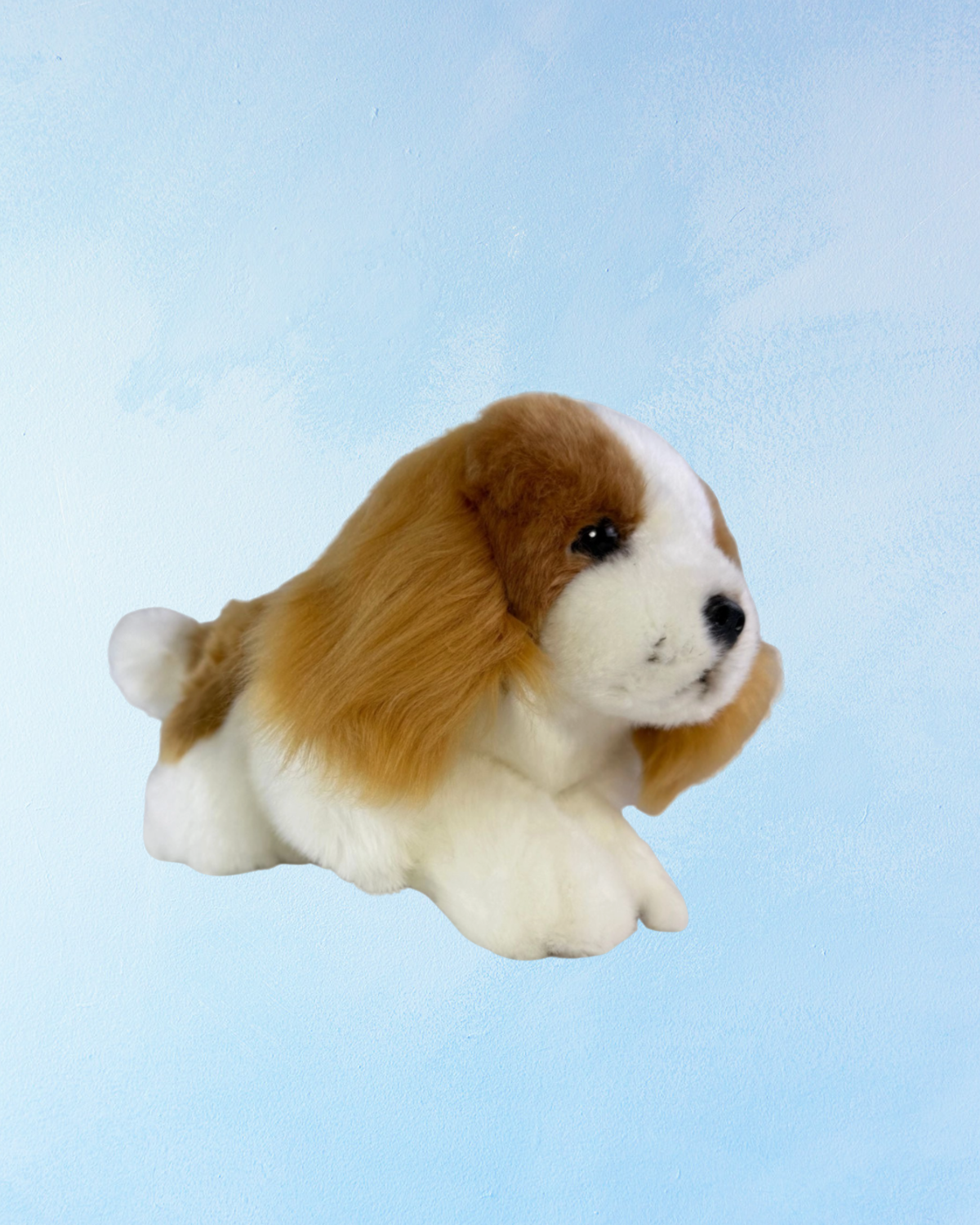 stuffed toy - brown king charles spaniel