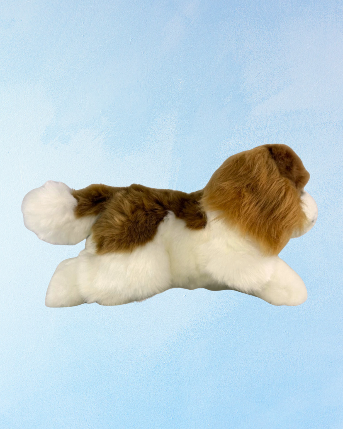 stuffed toy - brown king charles spaniel