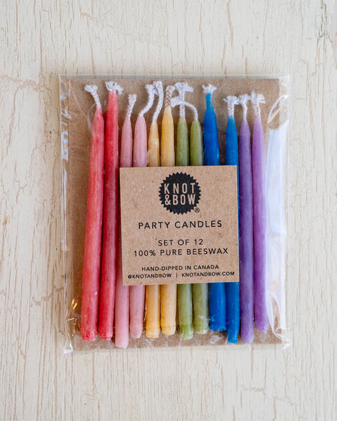 Knot & Bow Beeswax candles