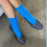 socks - cottage - laguna blue