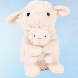 stuffed toy - lamb with baby