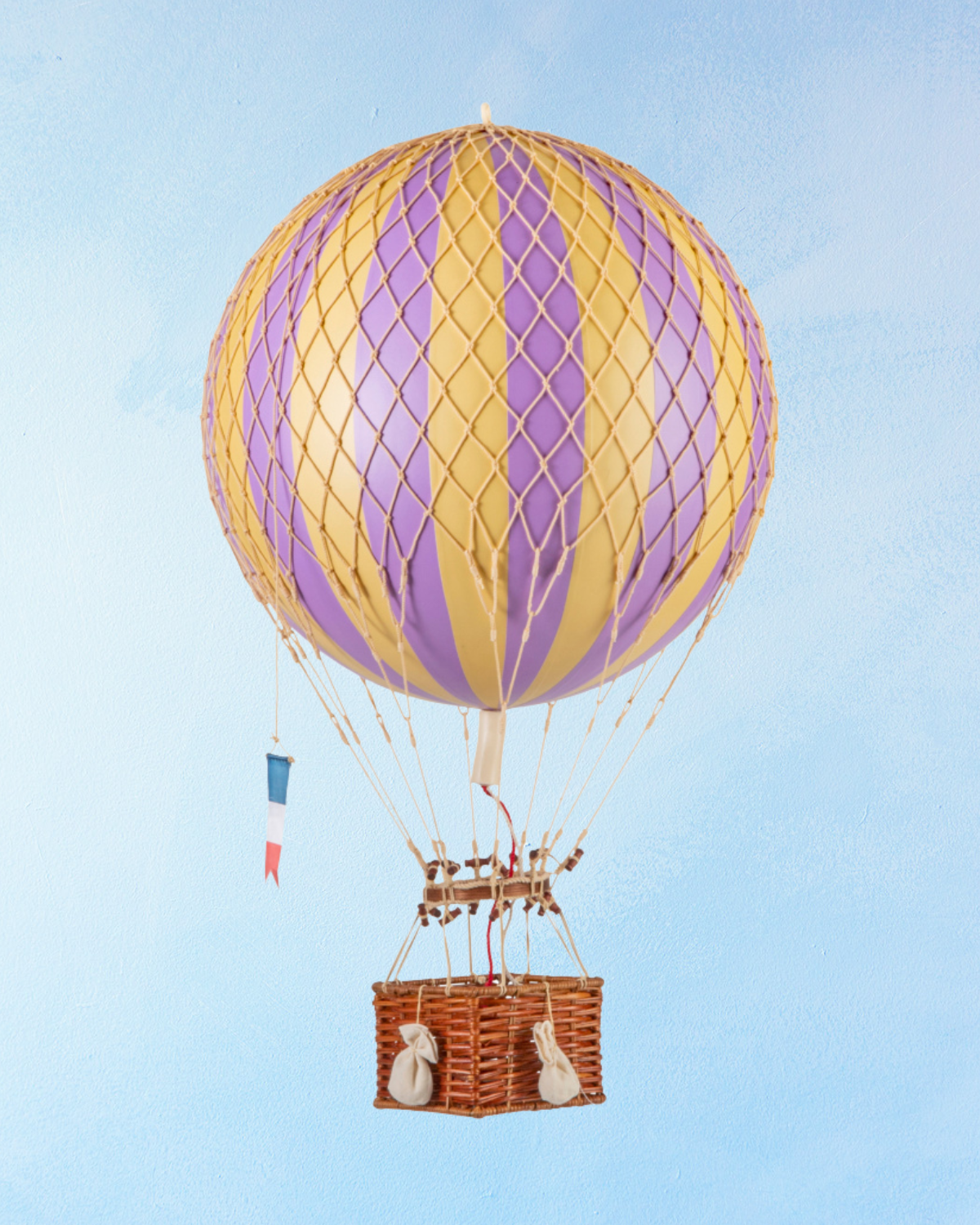 hot air balloon decoration - large - lavender