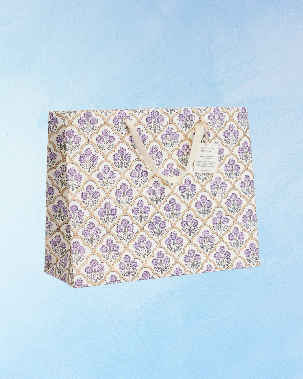 large gift bag - lavender (multiple styles)