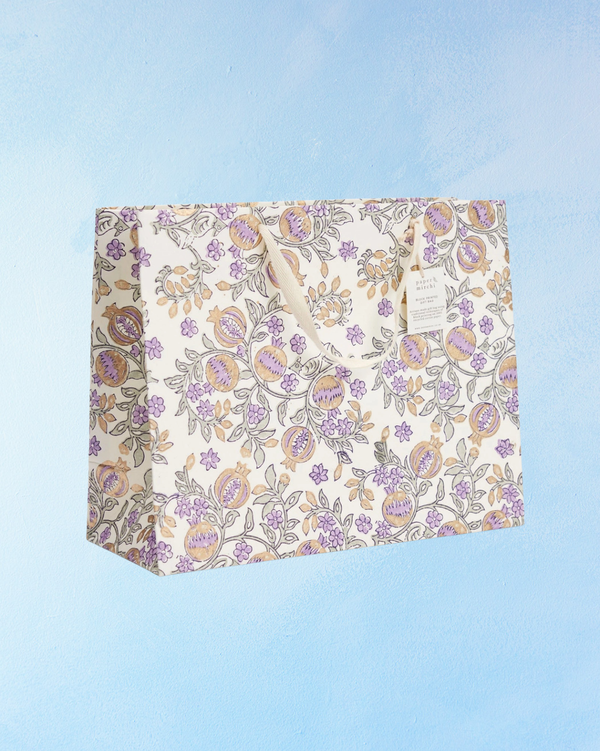 large gift bag - lavender (multiple styles)