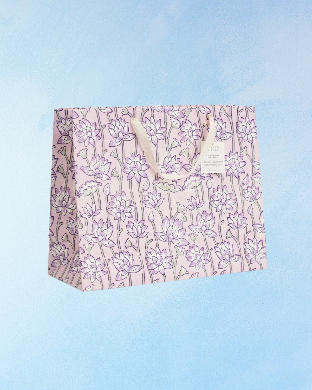 large gift bag - lavender (multiple styles)