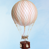 hot air balloon decoration - large - light pink