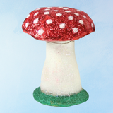 large glitter mushroom cachette