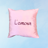 sachet de lavande en soie - l'amour