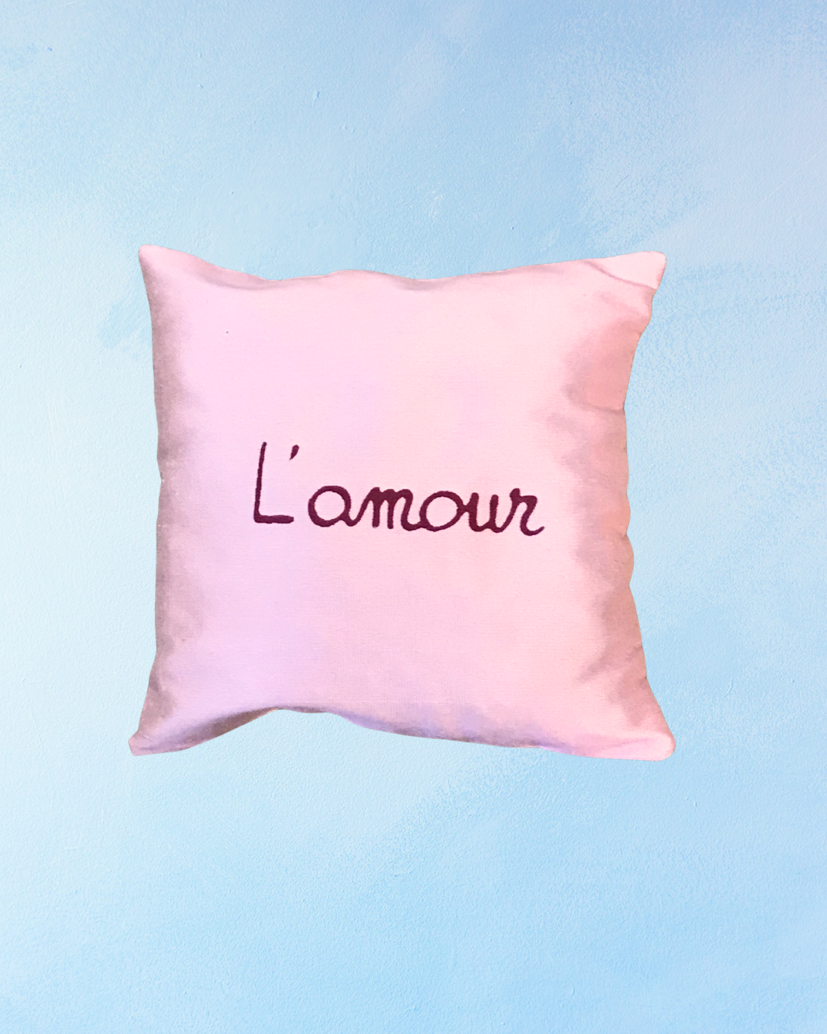 sachet de lavande en soie - l'amour