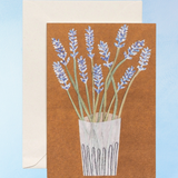 greeting card - lavender