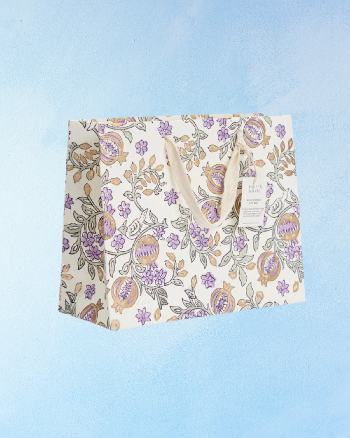 medium gift bag - lavender (multiple styles)