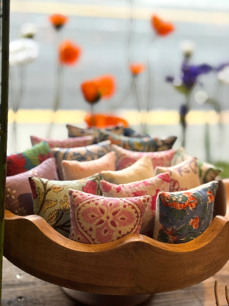 square lavender sachets - assorted