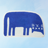 tapis de bain - chat paresseux