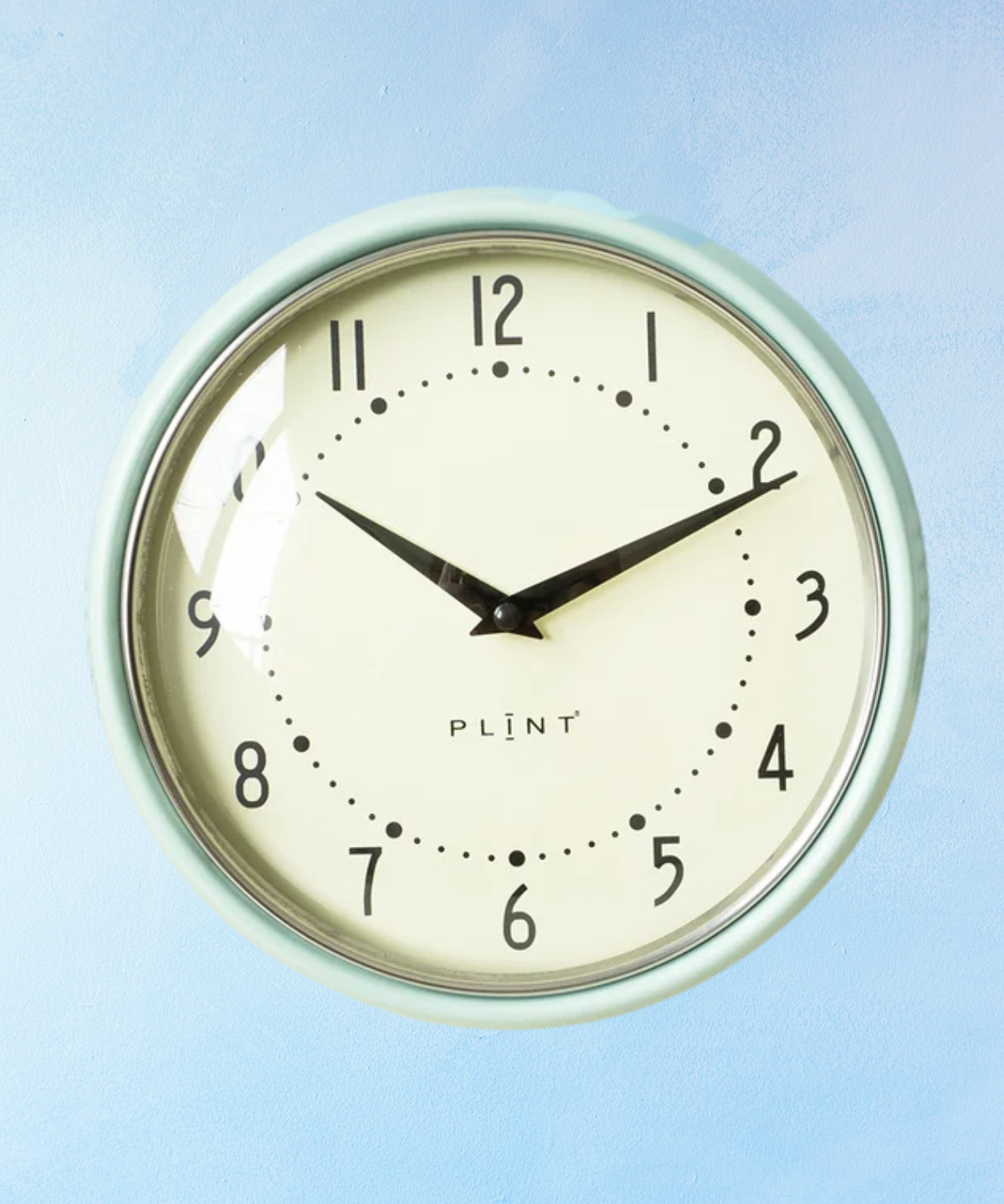 retro wall clock (assorted colours)