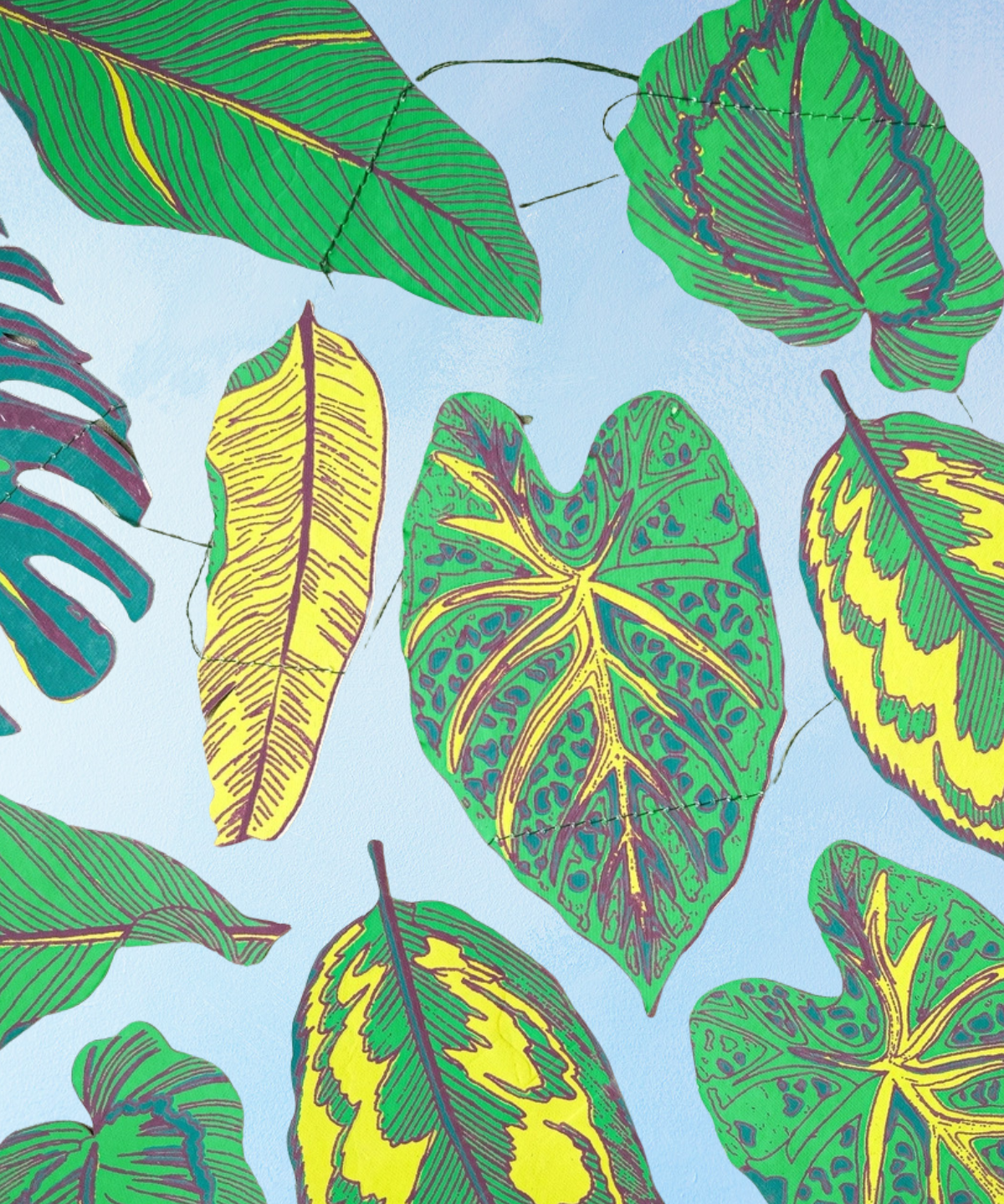 garland - leaves