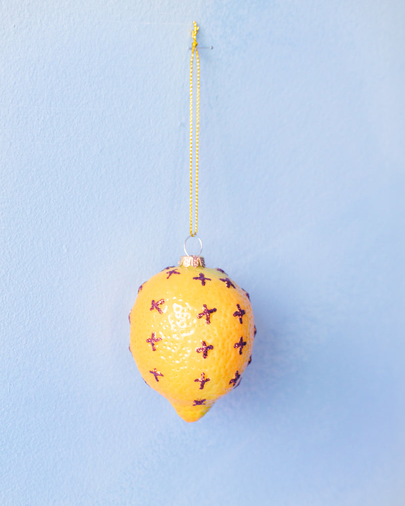 ornament - lemon pomander