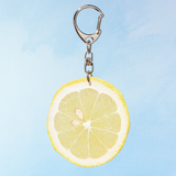 keychain - uncanny lemon slice
