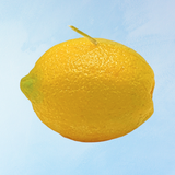 candle - food - lemon