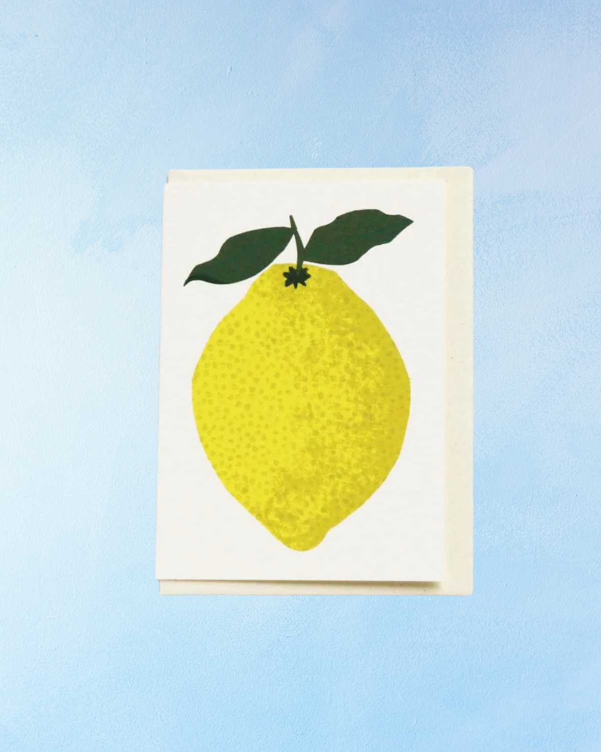 greeting card - little lemon