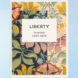 playing cards - liberty vintage floral