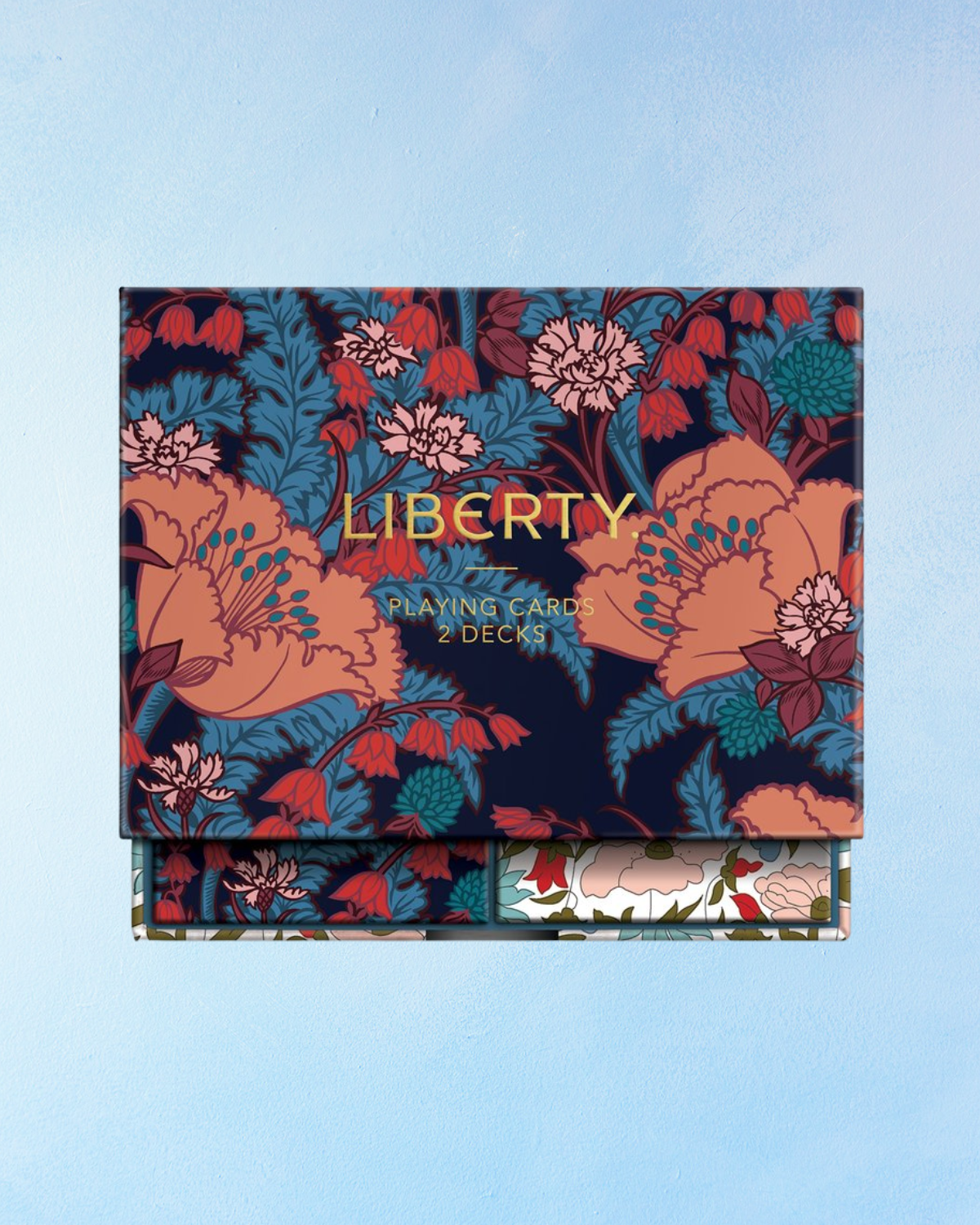 game: playing cards - liberty florals