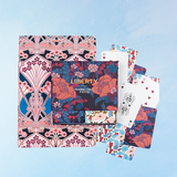 jeu : cartes à jouer - motifs fleuris Liberty
