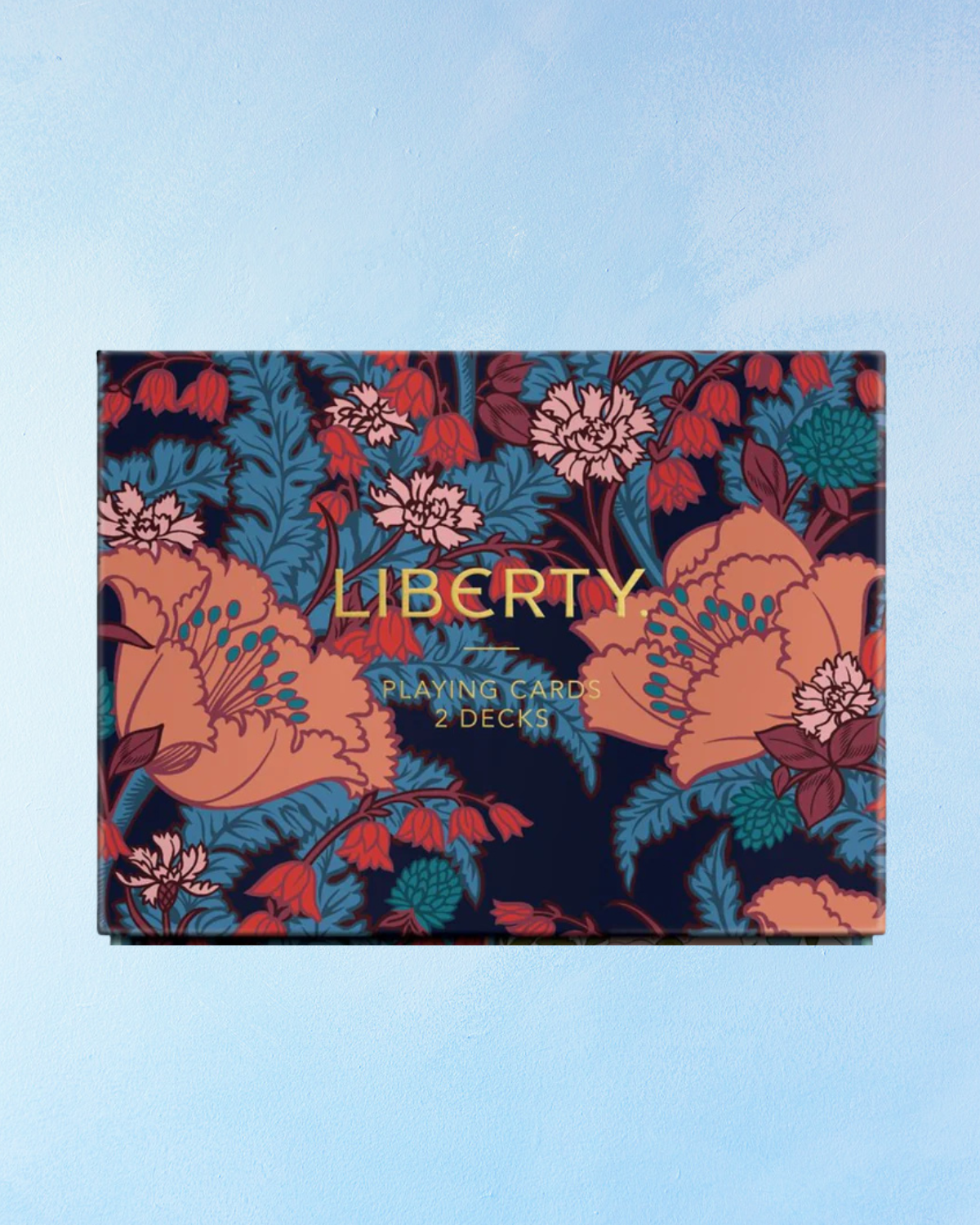 playing cards - liberty florals