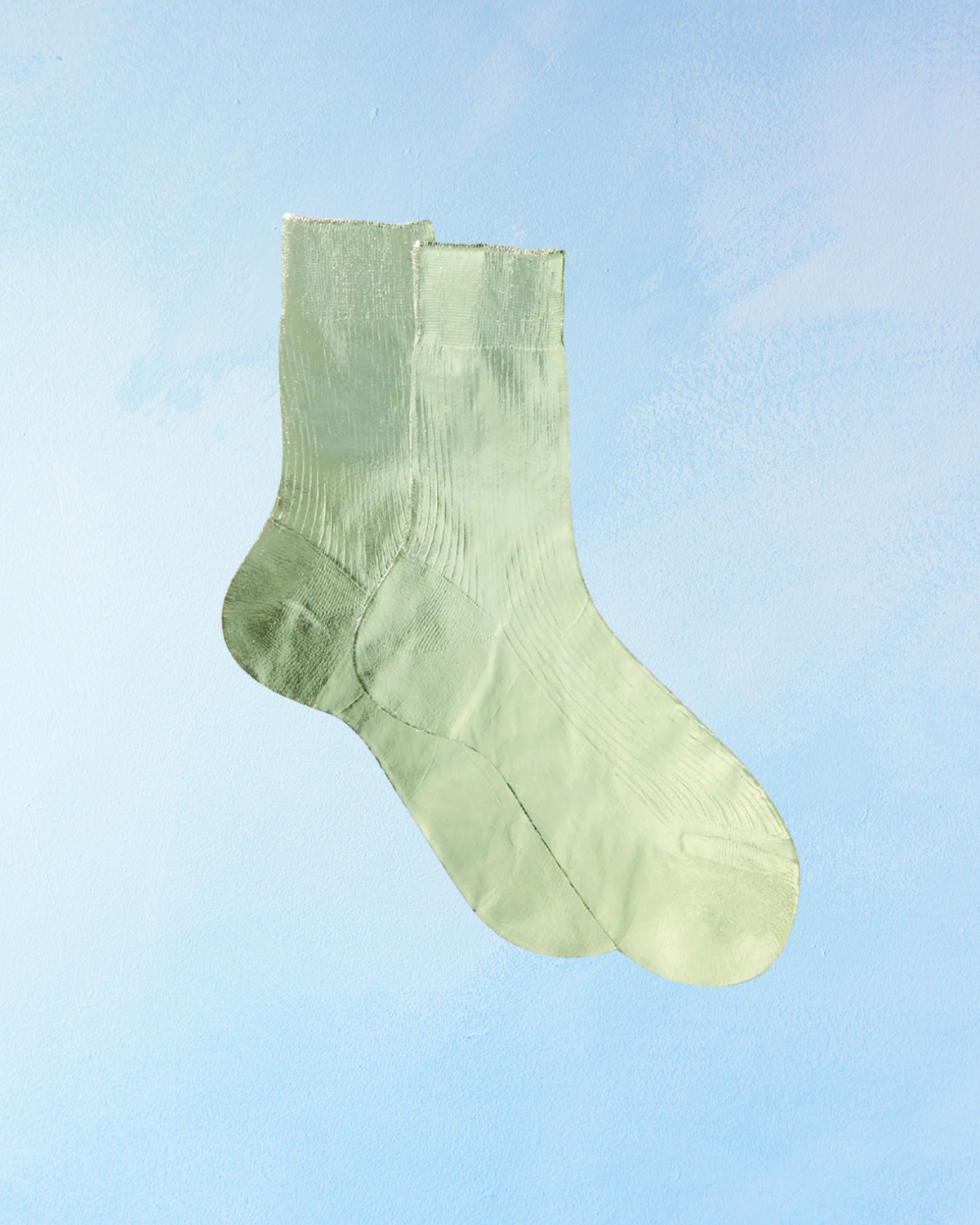 socks - laminated silk