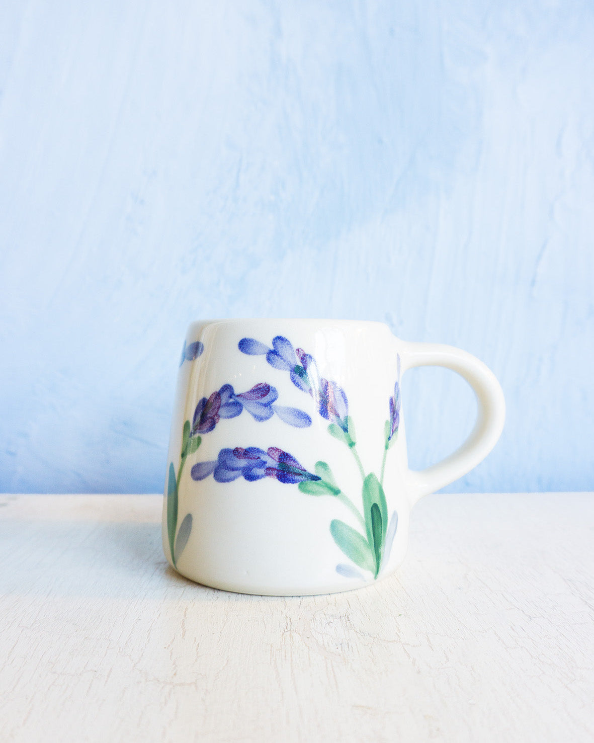ceramic mug - lavender