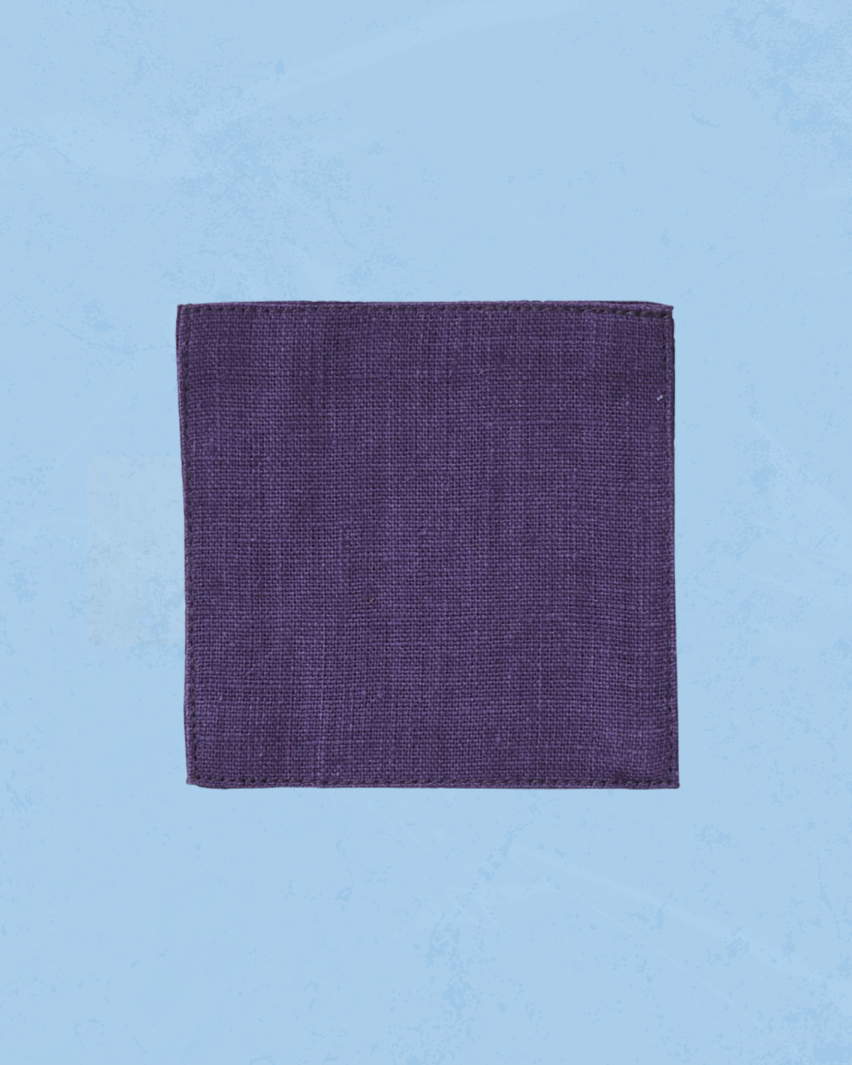 linen coasters - lavender