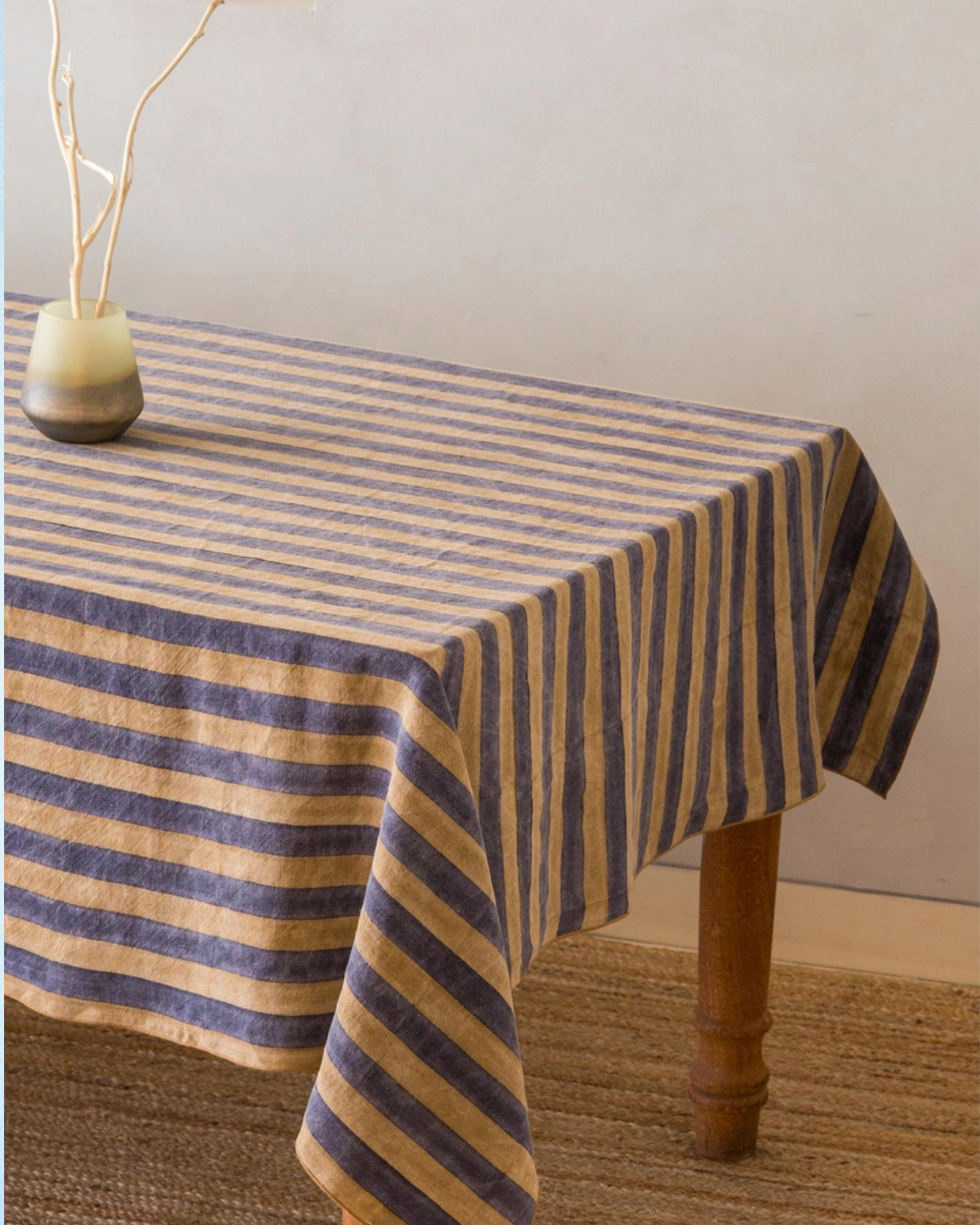 tablecloth - linen maris mustard