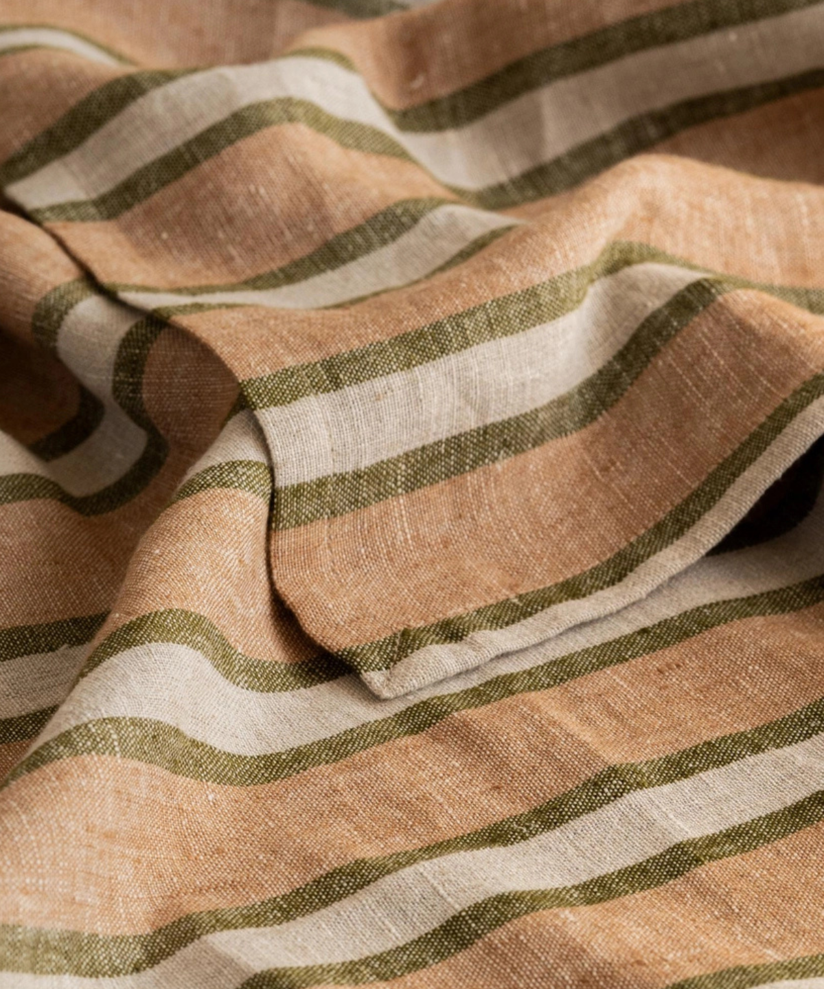 tablecloth - linen sylph brown (two sizes)