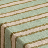 tablecloth - linen sylph green