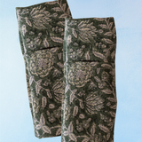 napkins - linen rio: green (set of two)