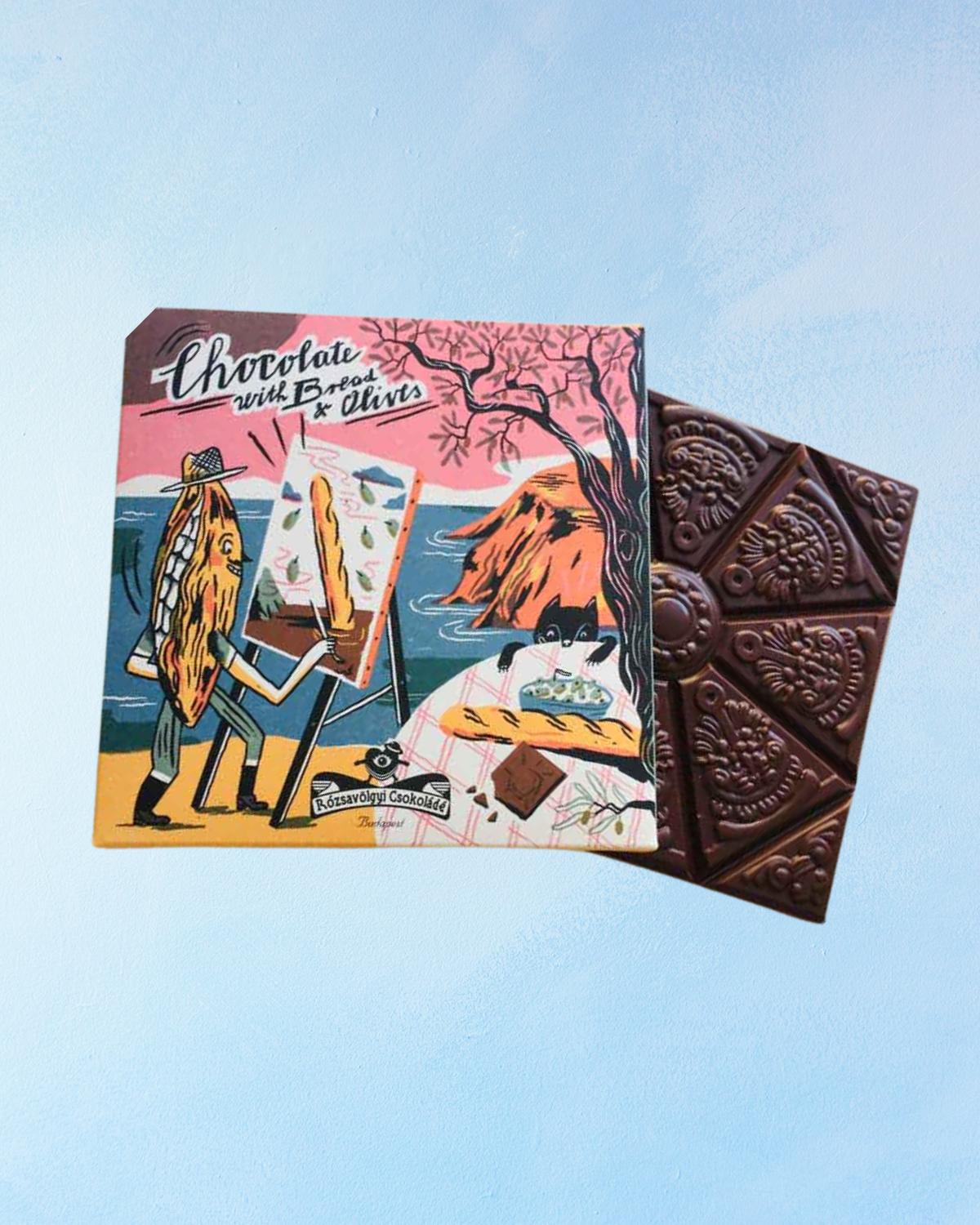 chocolate - olives and bread