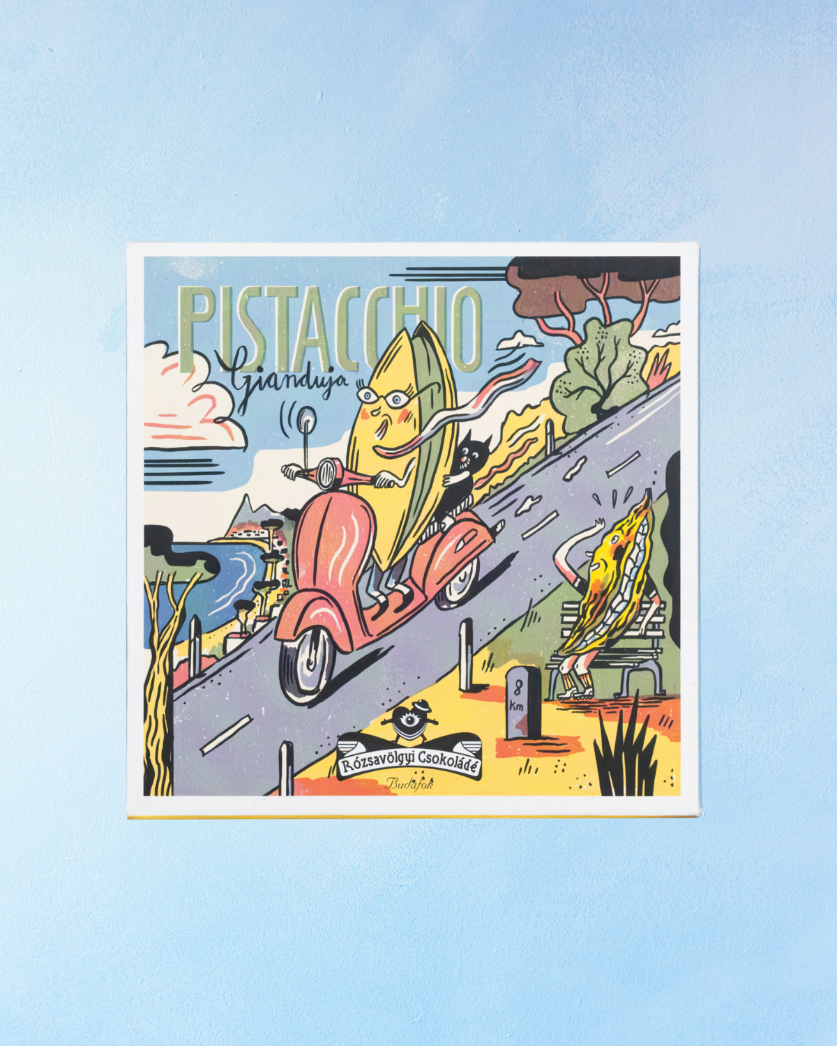 chocolate - gianduja with pistachio