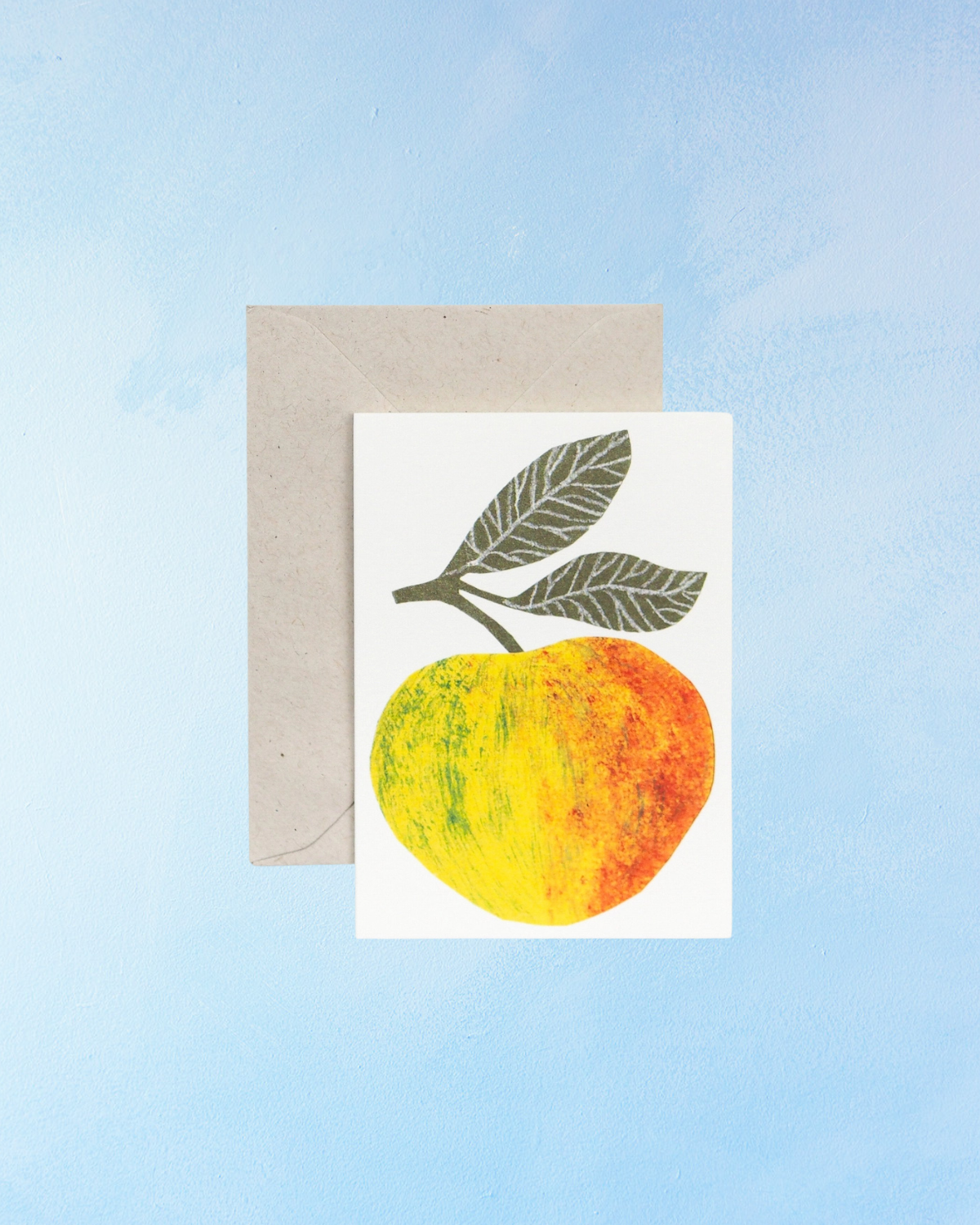 greeting card - little apple