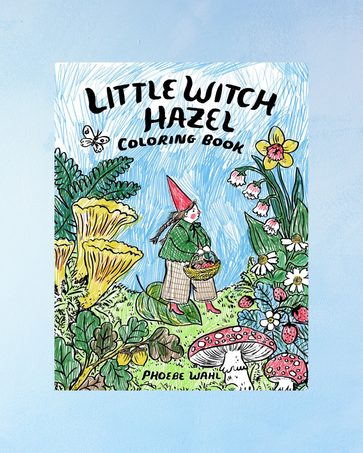 colouring book - little witch hazel