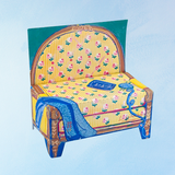 pantry - buttermints - sweet louis settee (double butter)