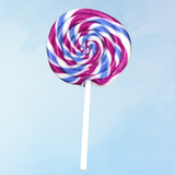 magnet - lollipop (assorted colours)