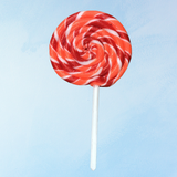 magnet - lollipop (assorted colours)