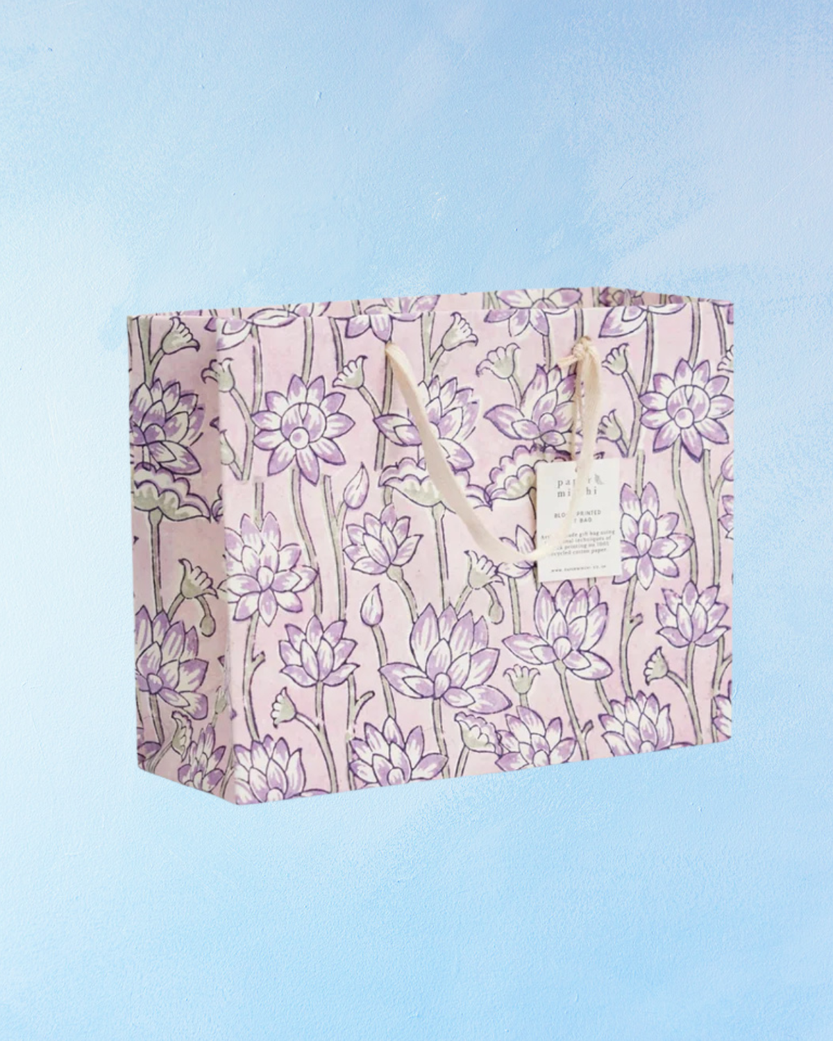 medium gift bag - lavender (multiple styles)