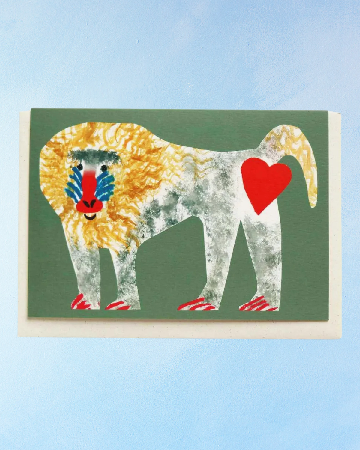 greeting card - love bum