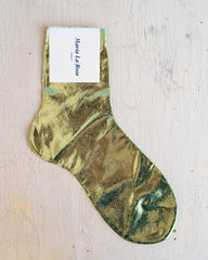 socks - laminated silk